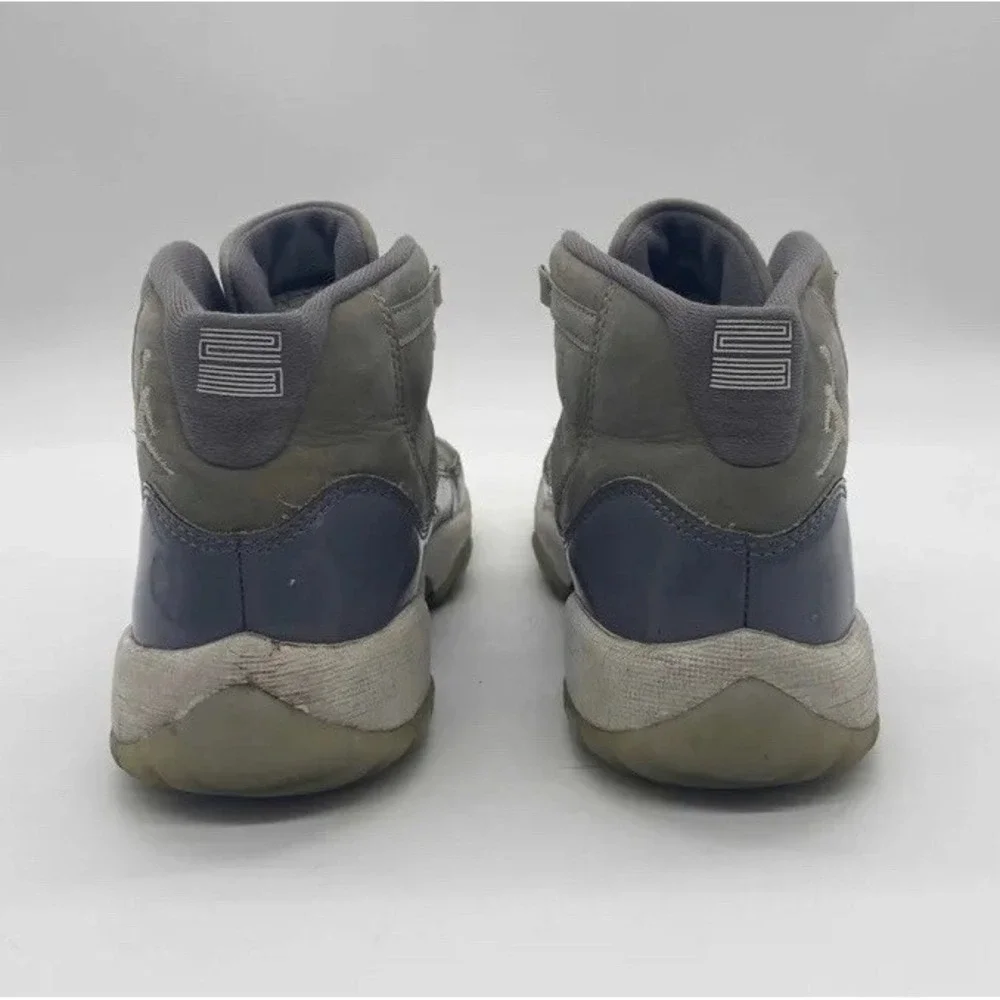 Jordan 11 Cool Grey Size 4Y GS Grade School Youth High Top Sneaker